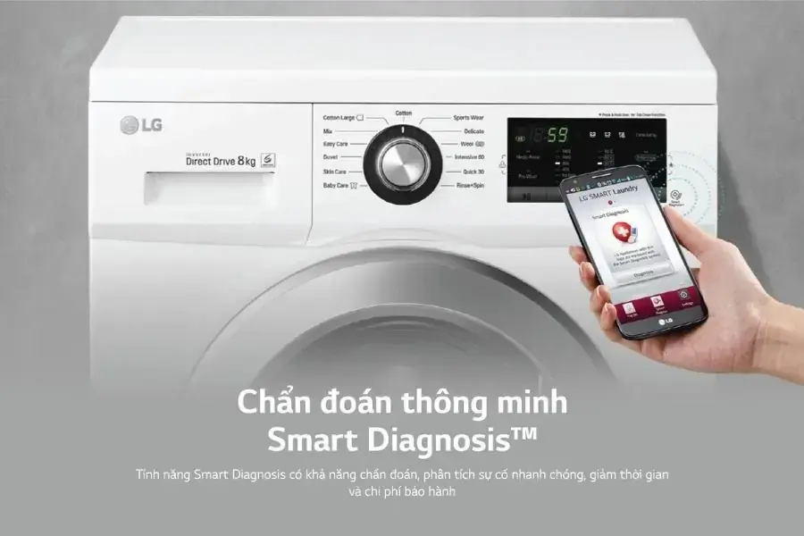Chế độ thông minh smart diagnosis giúp bạn giải quyết vấn đề khi gặp sự cố