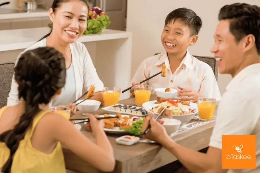 Bữa cơm là thời gian tốt nhất giúp gia đình gắn kết với nhau