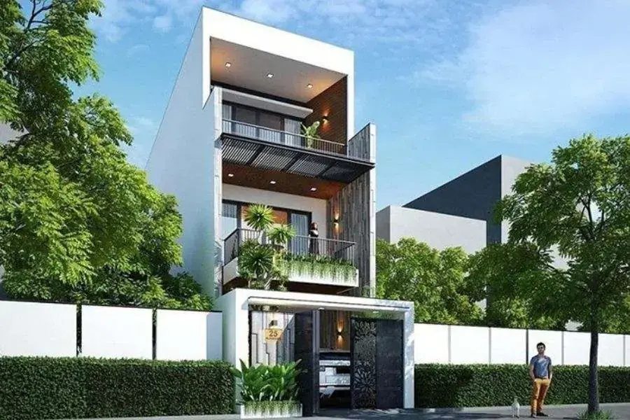 Nhà phố xuất hiện đa phần tại thành thị đông đúc