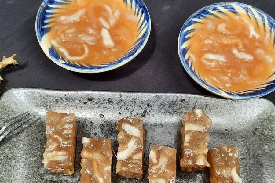Chè rau câu chân vịt - món tráng miệng ưa chuộng dịp tết
