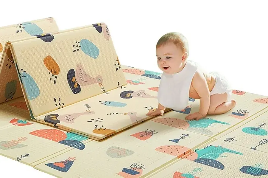Mùi thảm xốp mới có thể ảnh hưởng tới sức khỏe của trẻ nhỏ 