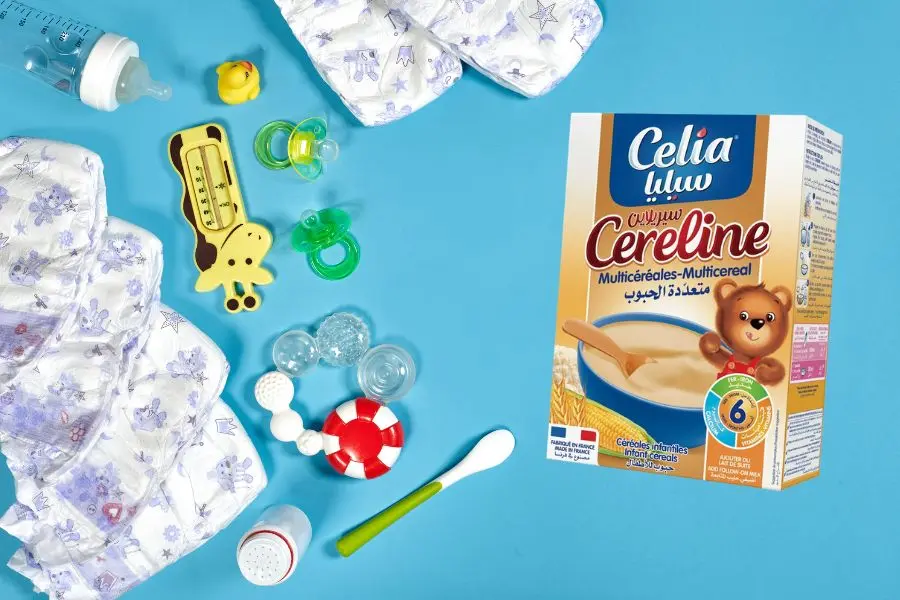 Bột ăn dặm Celia careline Multicereal (số 4 hoặc số 6).