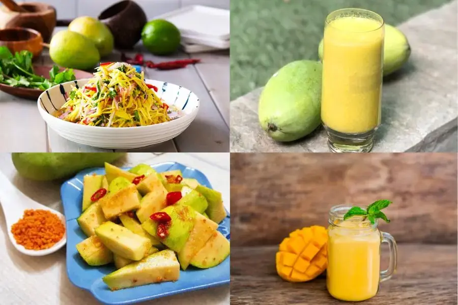 Một số món ngon giảm cân từ xoài