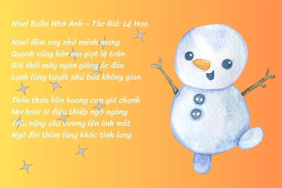 Stt Noel buồn ngắn chạm đến trái tim của người đọc.