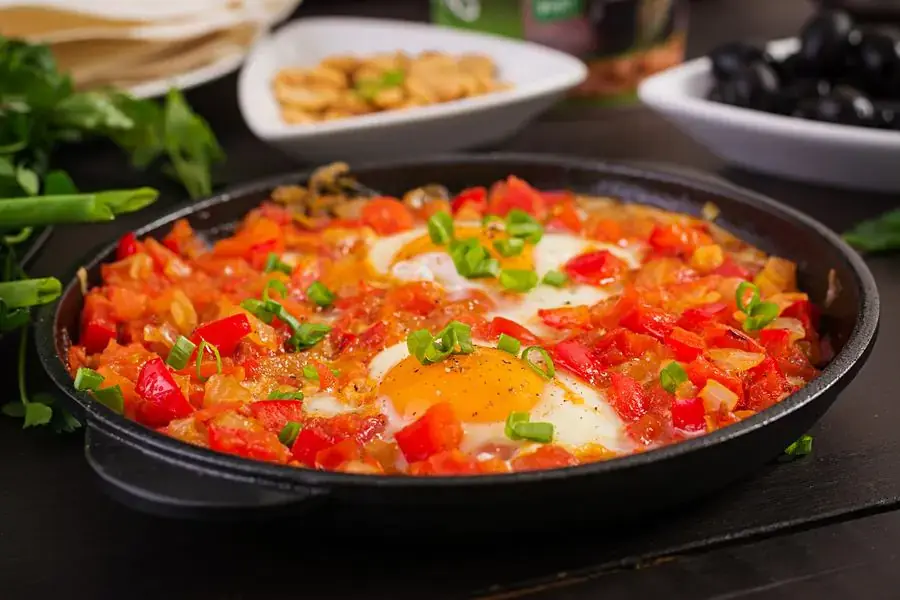 Trứng sốt cà chua