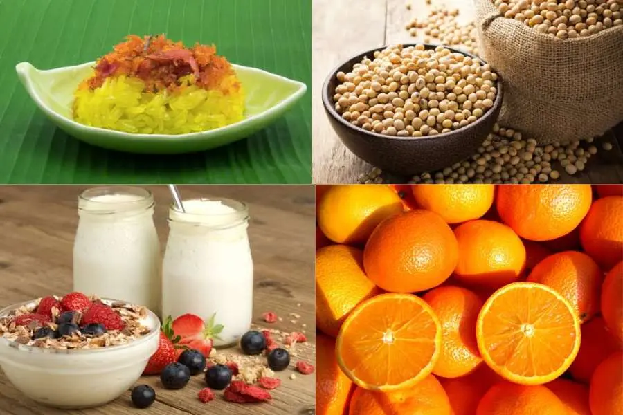 Thực đơn tăng chiều cao ngày 2