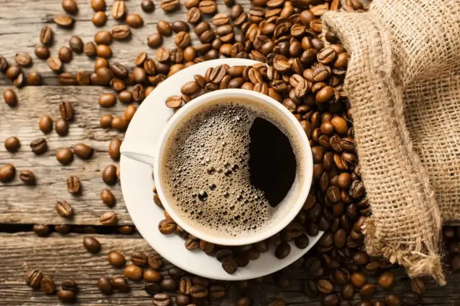 Lượng calo thích hợp có trong cà phê.
