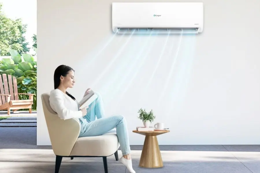 Chế độ Dry của điều hòa Casper có tác dụng làm giảm độ ẩm không khí.