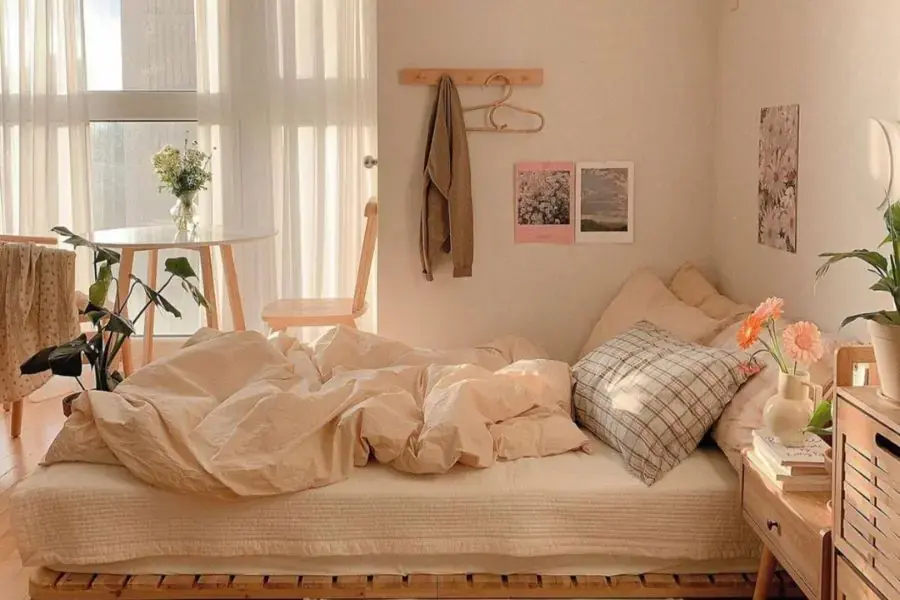Mẫu trang trí phòng trọ phong cách Hàn Quốc đơn giản, đẹp