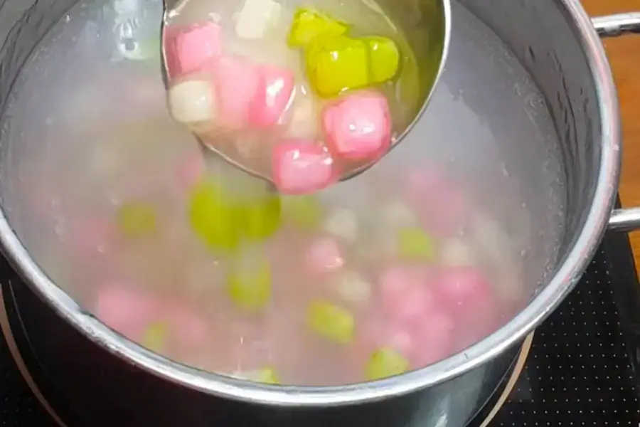 Nấu chè củ năng