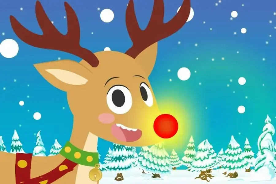 Rudolph the Red - Nosed Reindeer với ca từ ý nghĩa, giai điệu vui tươi.