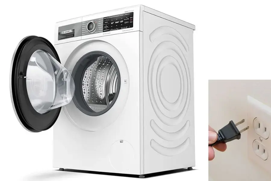 Rút điện trước khi vệ sinh máy giặt để đảm bảo an toàn