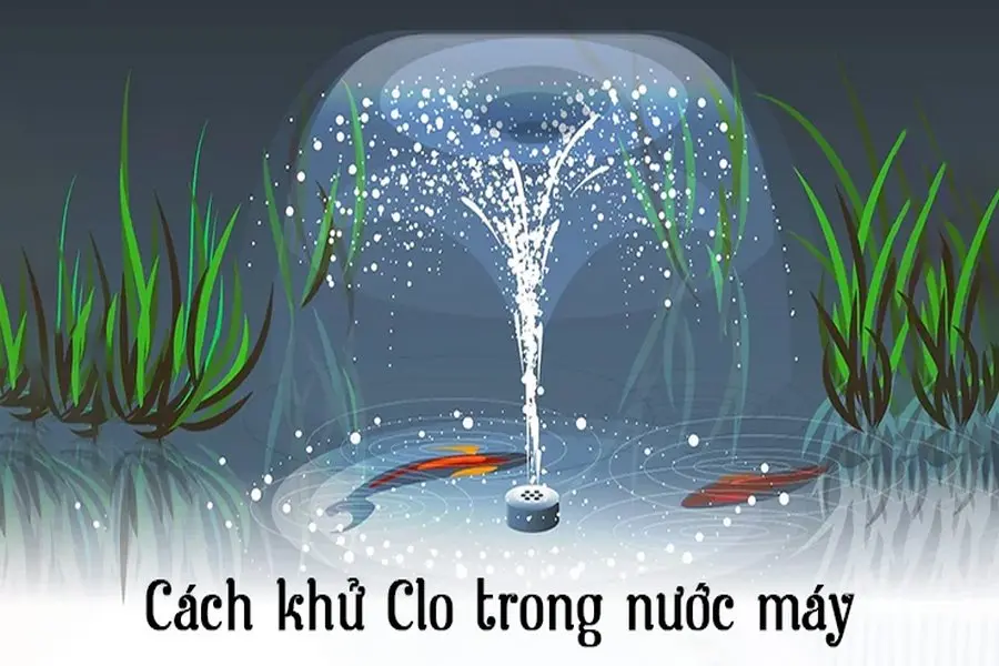 Khử clo trong nước