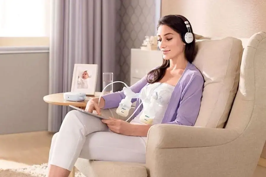 Cách sử dụng máy hút sữa bằng điện nhiều sữa
