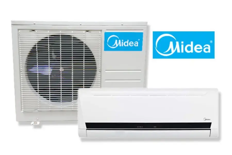 Điều hòa Midea có thiết kế nhỏ gọn và hiện đại