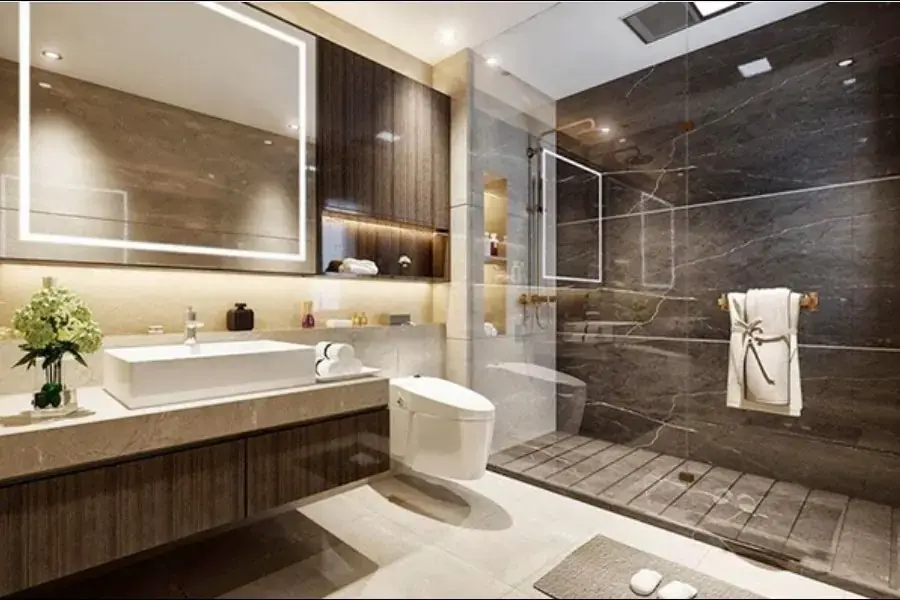 Đặt toilet ở hướng Đông Bắc 
