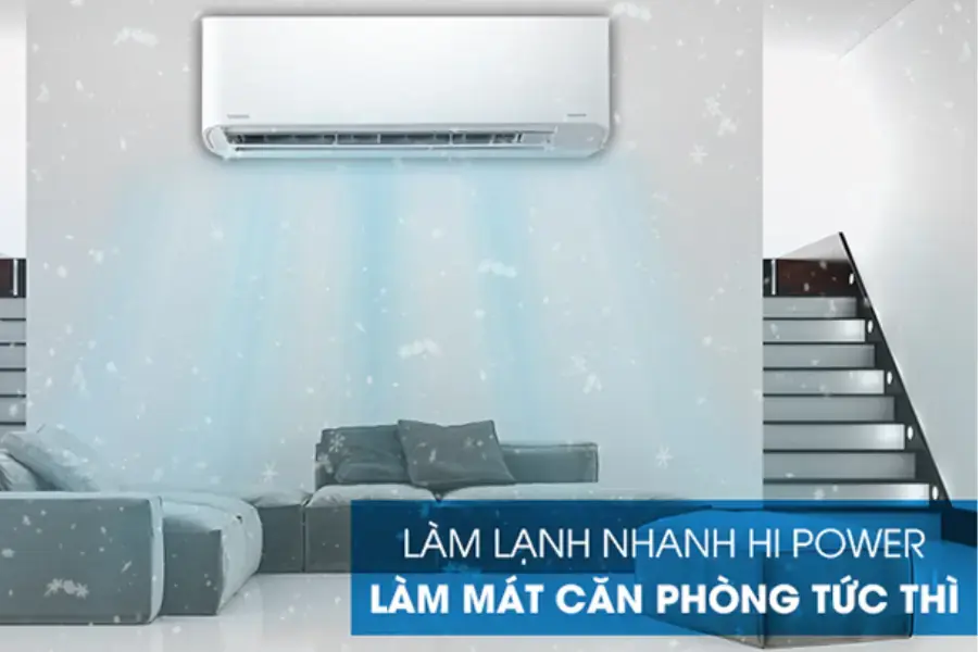 Chế độ làm lạnh nhanh Hi power