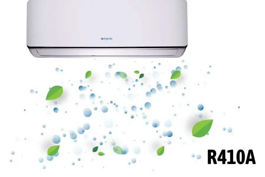Việc sử dụng gas R410A giúp làm lạnh hơn 1,6 lần