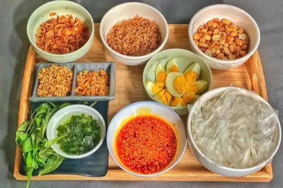 Món bánh tráng đậm đà hương vị