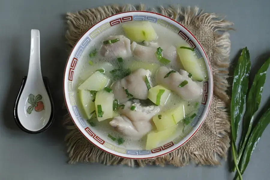 Chân giò hầm đu đủ với ý nghĩa đủ đầy