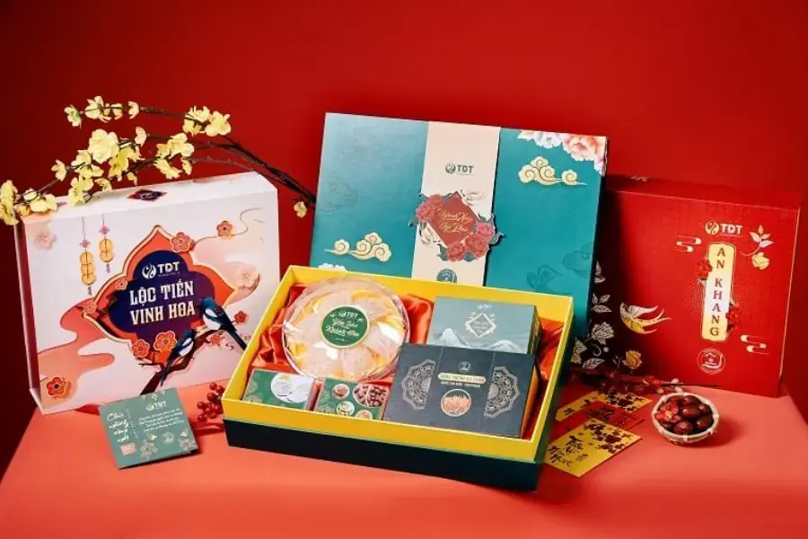 Set quà tết tốt cho sức khỏe.