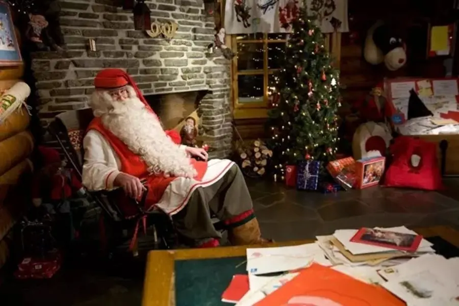 Thành phố Rovaniemi, Phần Lan là nơi đặt văn phòng của ông già Noel.