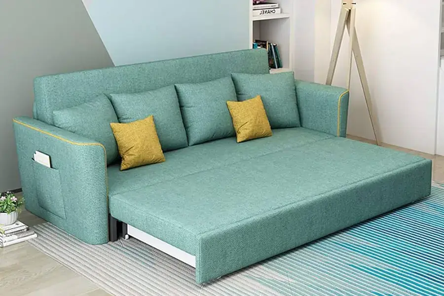 Sofa bed cỡ vừa là loại ghế thông dụng và phổ biến.
