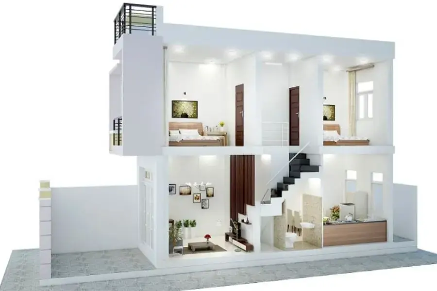 Việc xác định số tầng nhà sẽ dựa trên kết cấu của công trình