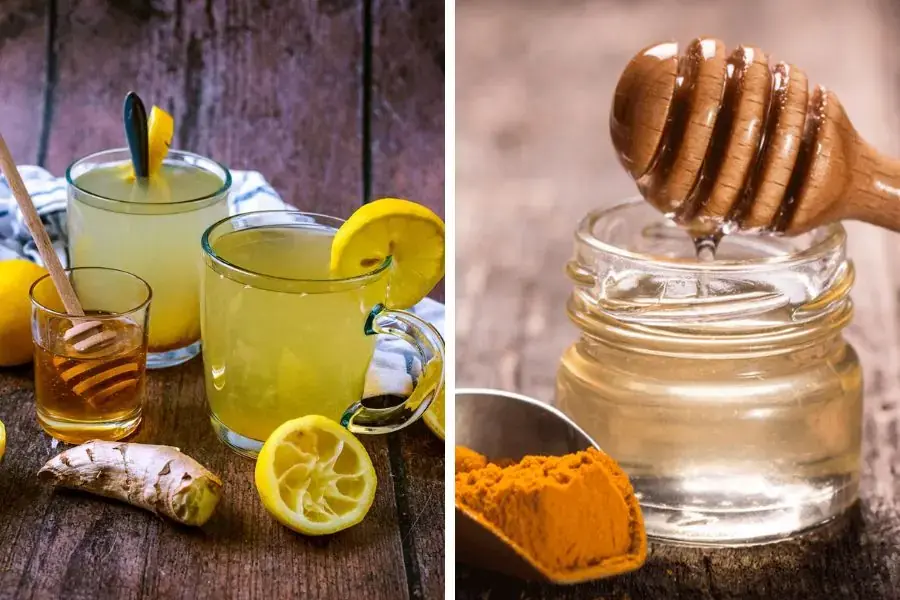 Mật ong được pha với chanh, nghệ, và nước nóng sẽ hỗ trợ quá trình giảm cân hiệu quả.
