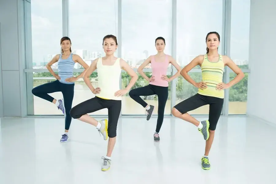 Aerobic giúp giảm cân và tăng khả năng trao đổi oxy cho cơ thể.