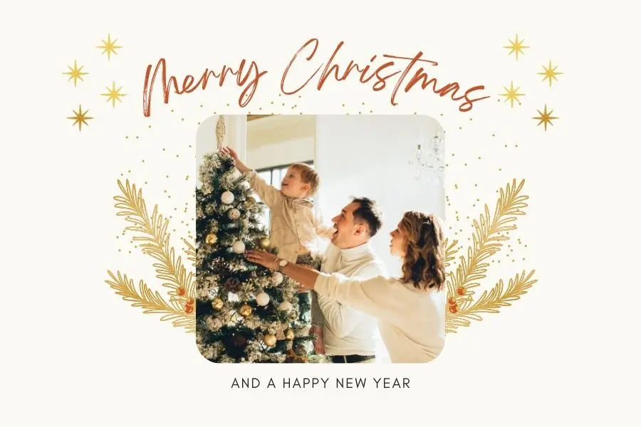 Bố mẹ nên chúc Giáng Sinh cho bé vào ngày 24 hoặc 25/12.