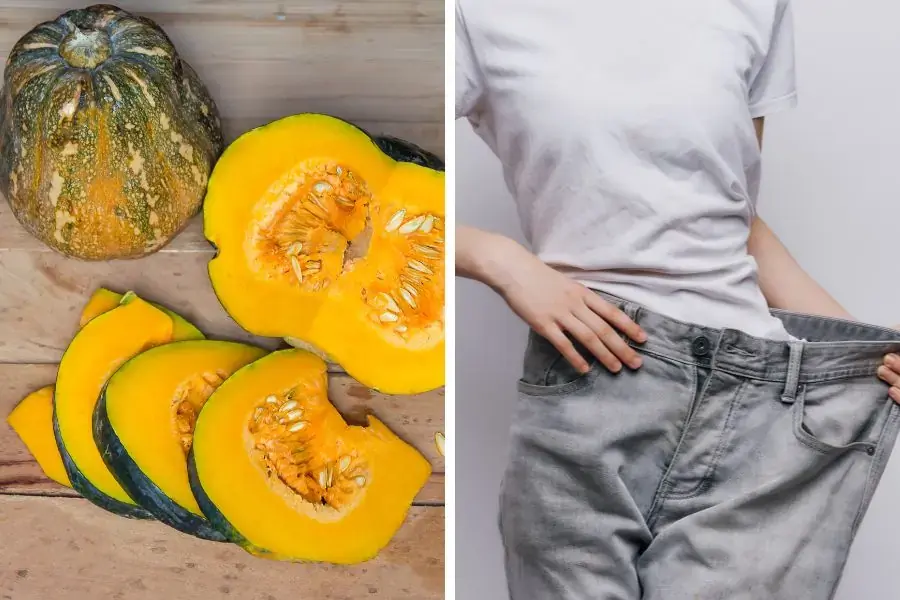 Bí đỏ là một nguồn cung cấp chất xơ dồi dào, có thể giúp hạn chế sự thèm ăn.