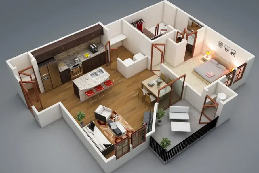 Hoàn thiện nội thất bên trong ngôi nhà