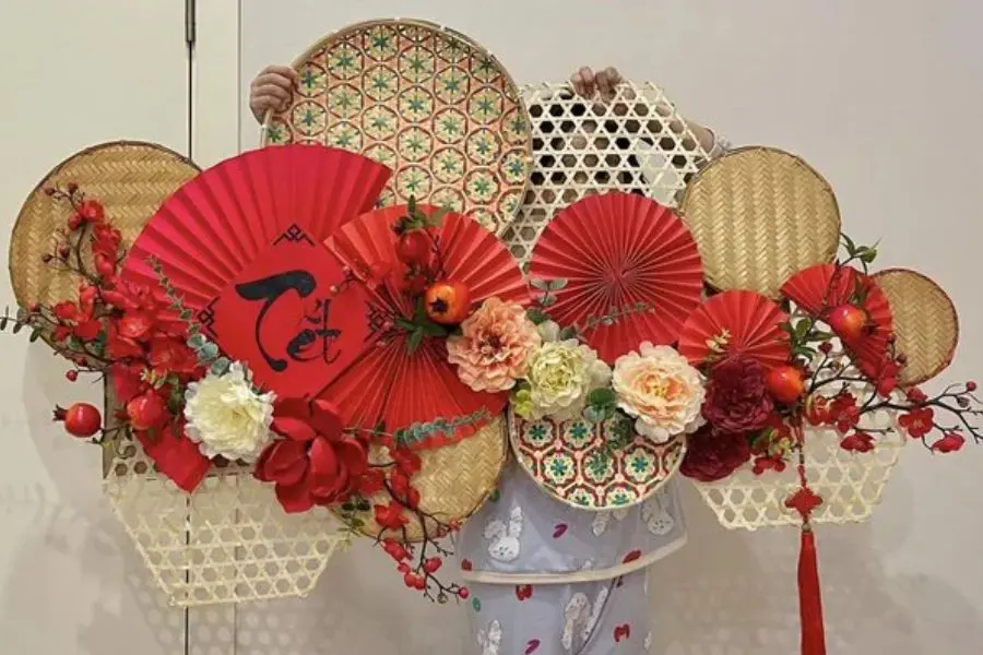 Mẹt tre được thiết kế khá công phu và tỉ mỉ.