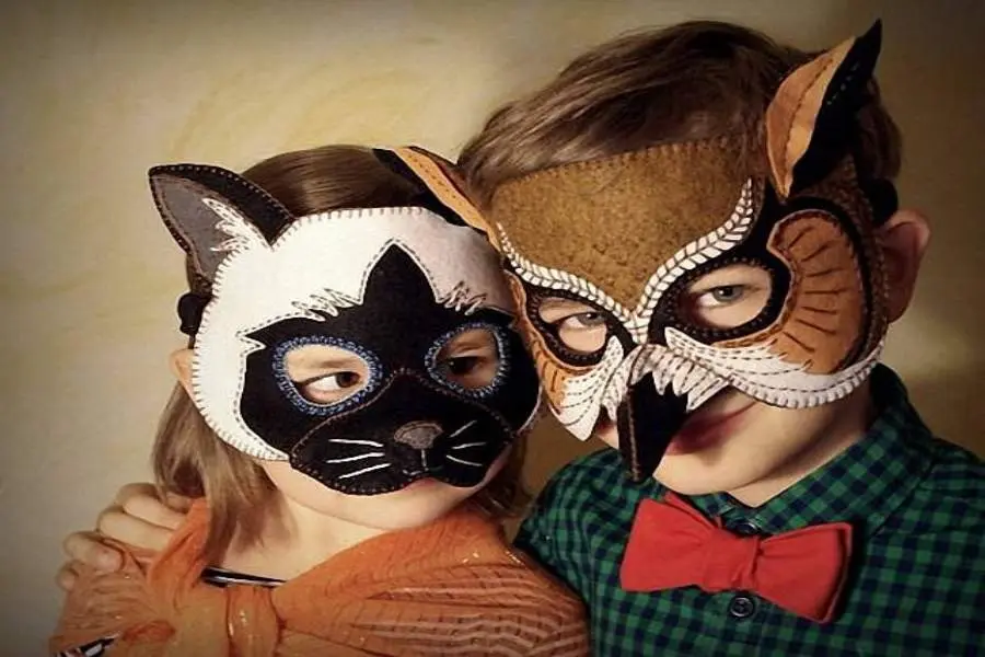 Những chiếc mặt nạ hóa trang Halloween độc đáo, sáng tạo.