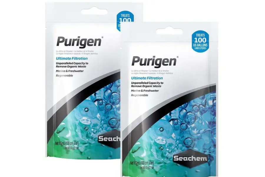 Lọc Purigen giúp lọc những tạp chất có trong nước giúp nước trong hơn