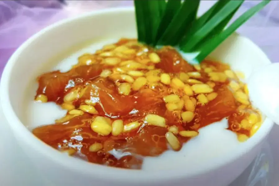 Chè bưởi giai giòn sần sật