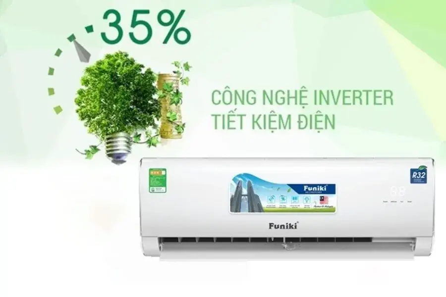 Điều hòa Funiki với tính năng tiết kiệm điện vô cùng hữu ích