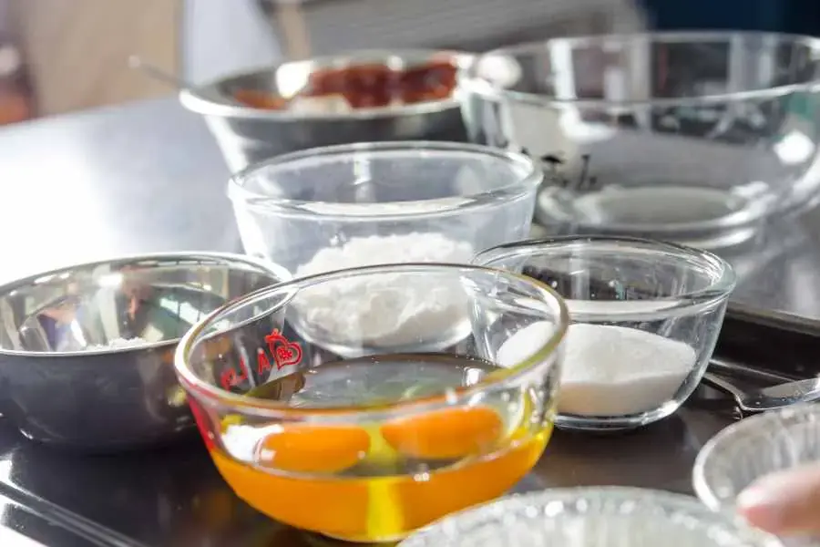 Nguyên liệu cần chuẩn bị khi làm bánh trung thu dẻo.