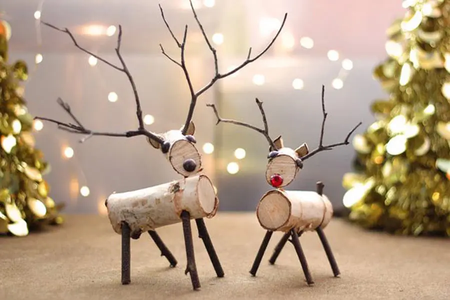 Thành phẩm món đồ trang trí Noel này rất đáng yêu phải không nào?