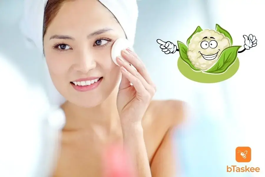 Bông cải trắng giúp giữ sáng cho da