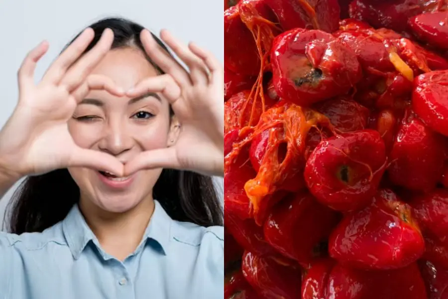 Đôi mắt khỏe mạnh với dầu gấc.