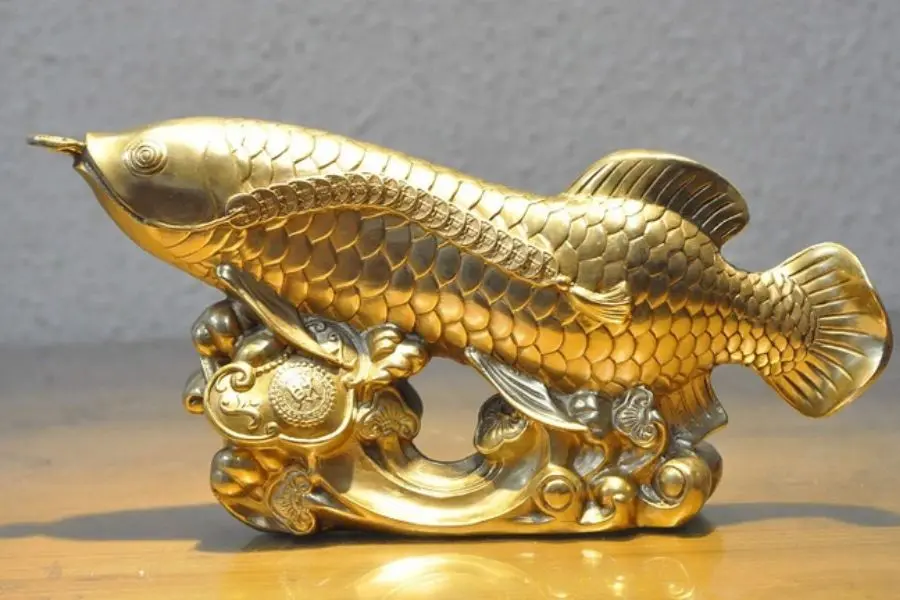 Vật phẩm phong thủy tượng cá chép