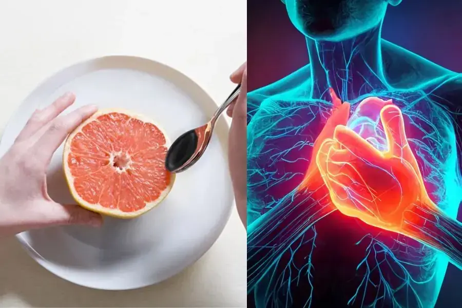 Ăn bưởi giúp bảo vệ sức khỏe tim mạch.