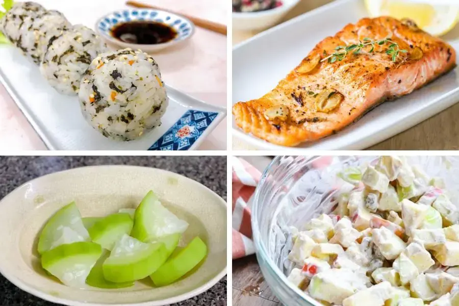 Bổ sung cá hồi, có chứa nhiều omega - 3, chất béo tốt vào thực đơn cơm nát cho trẻ 8 tháng
