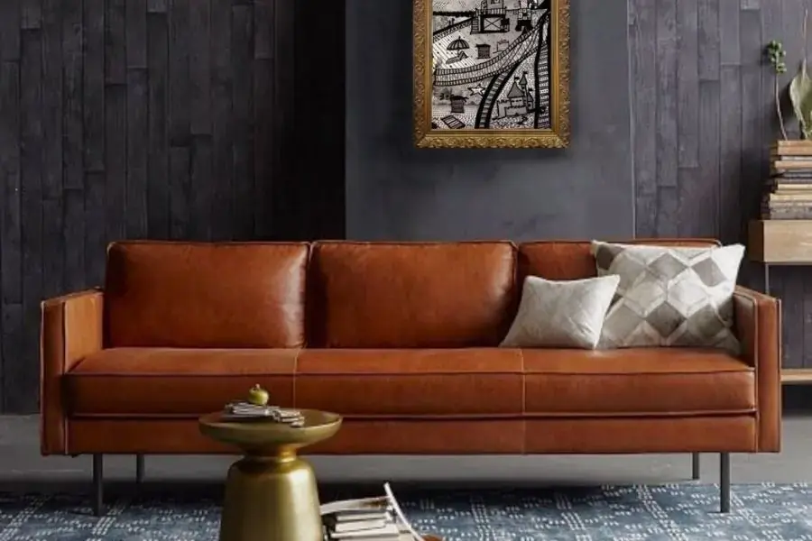Ghế sofa da mang đến sự sang trọng và tinh tế cho phòng khách (1)