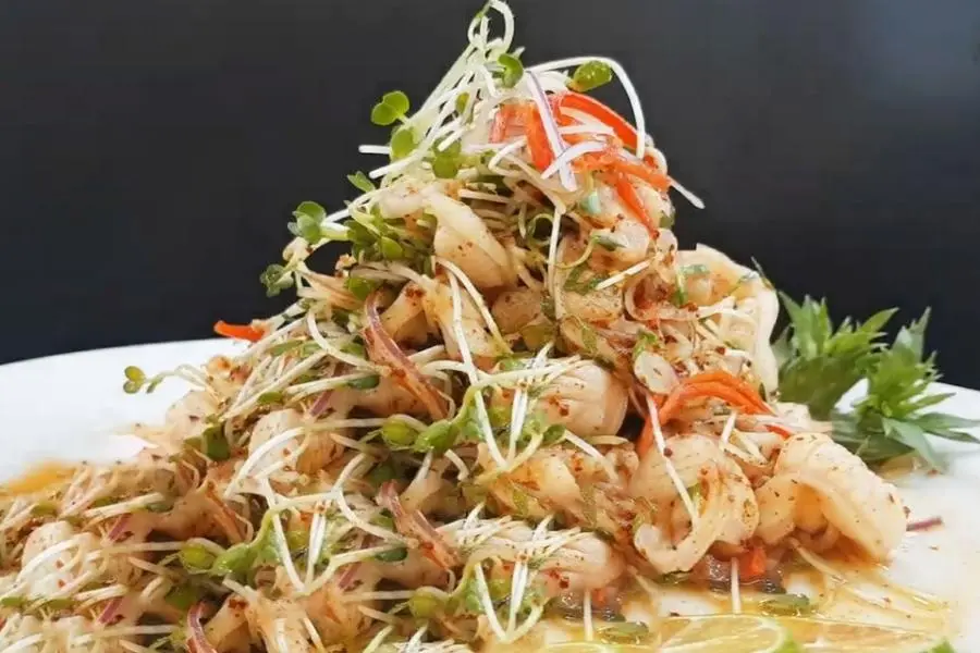 Đem làm gỏi thích hợp cho ăn nhậu.