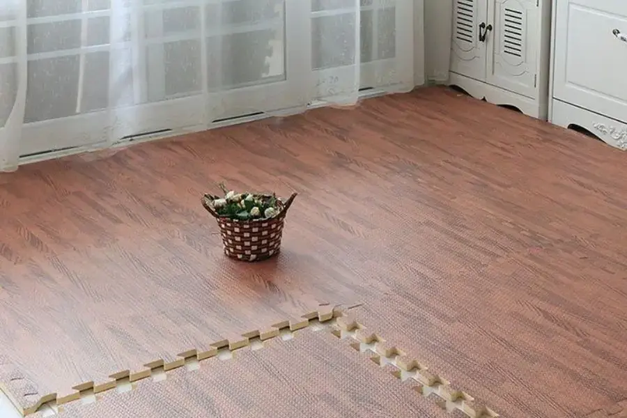 Sàn vân giả gỗ cũng được nhiều người lựa chọn