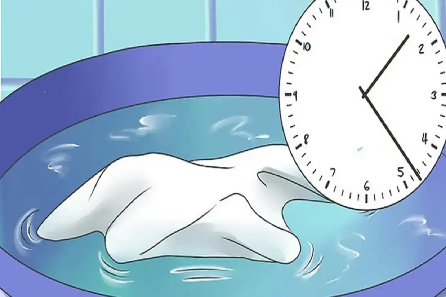 Nên ngâm rèm trước khi giặt rèm bằng máy giặt