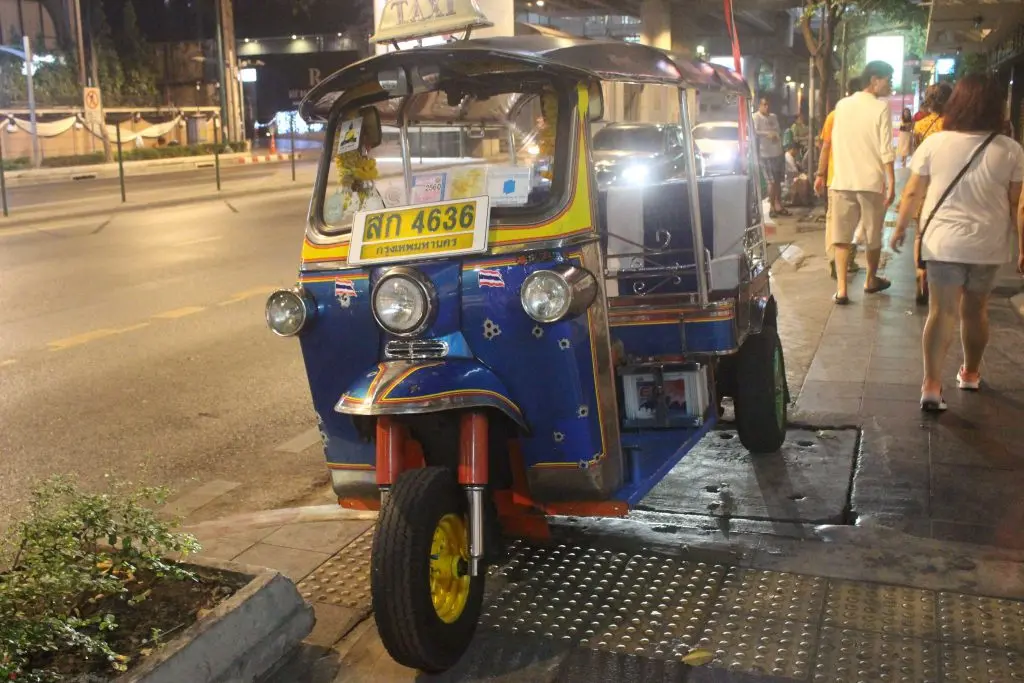 Tuktuk - One of the main transports in Bangkok